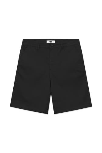 WOOD WOOD Chino-Shorts 'Fallon' schwarz