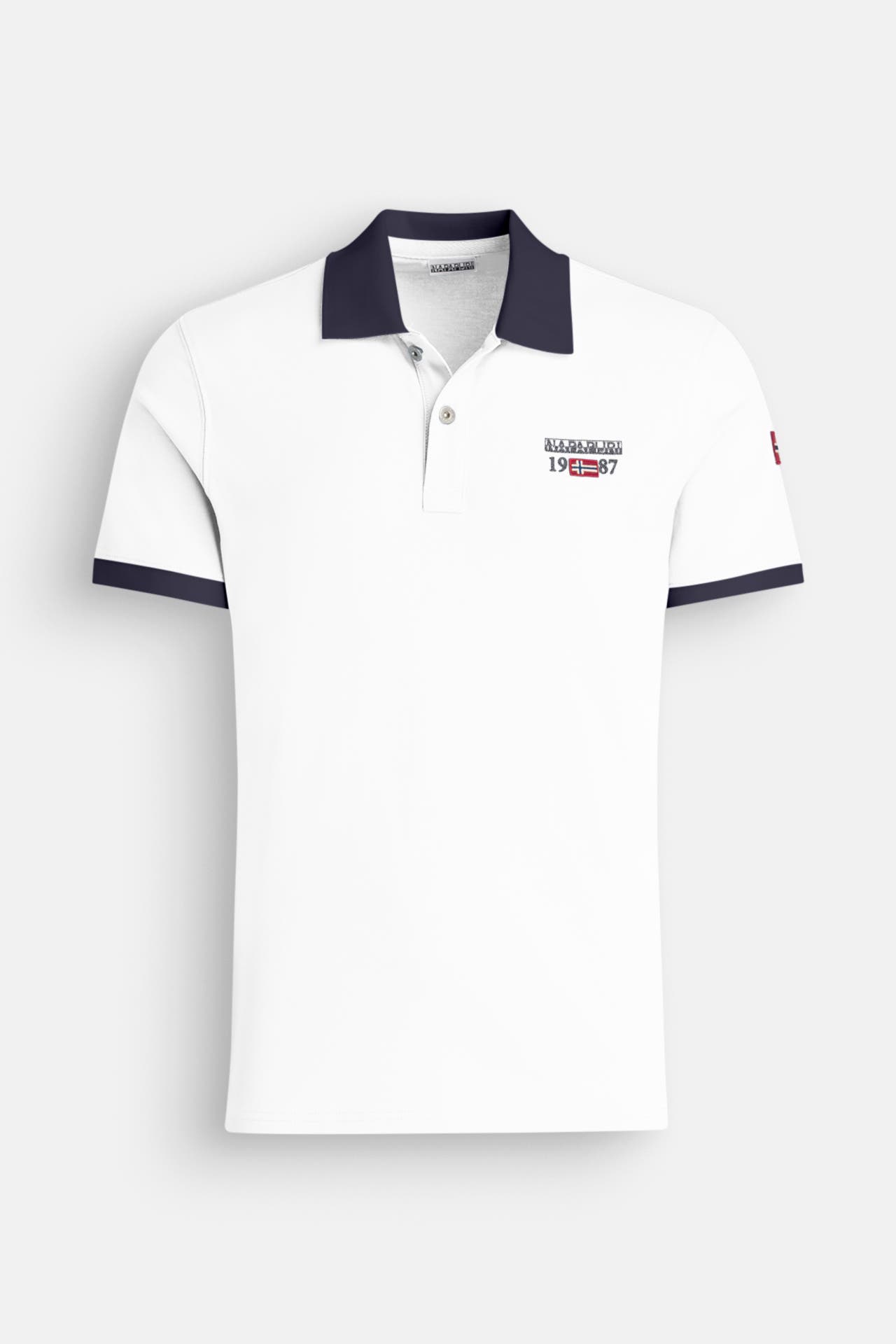 NAPAPIJRI Polo-Shirt weiß, Bild 1
