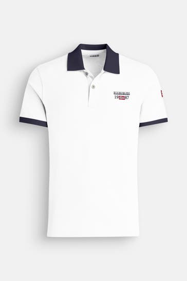 NAPAPIJRI Polo-Shirt weiß