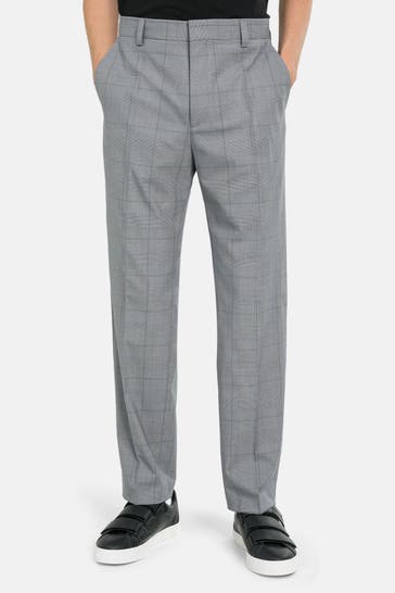 HUGO Stoffhose gemustert