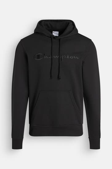 CHAMPION Hoodie schwarz