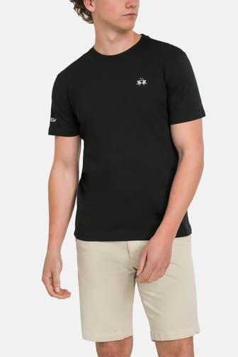 LA MARTINA T-Shirt schwarz