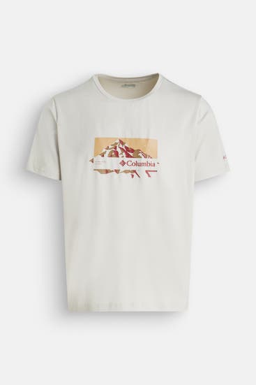 COLUMBIA - T-Shirt hellgrau