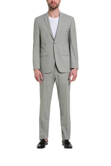 HECHTER Paris Anzug grau