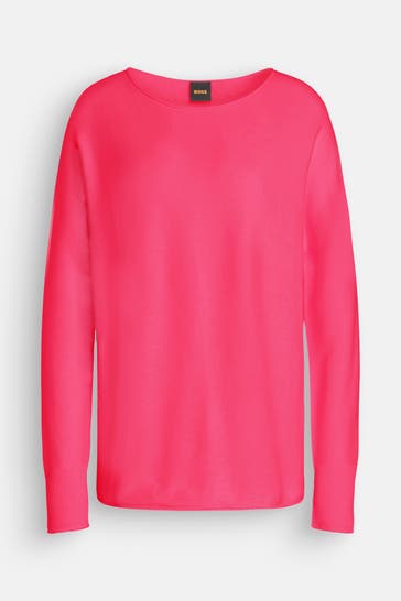 BOSS Strickpullover 'Falandinas' pink