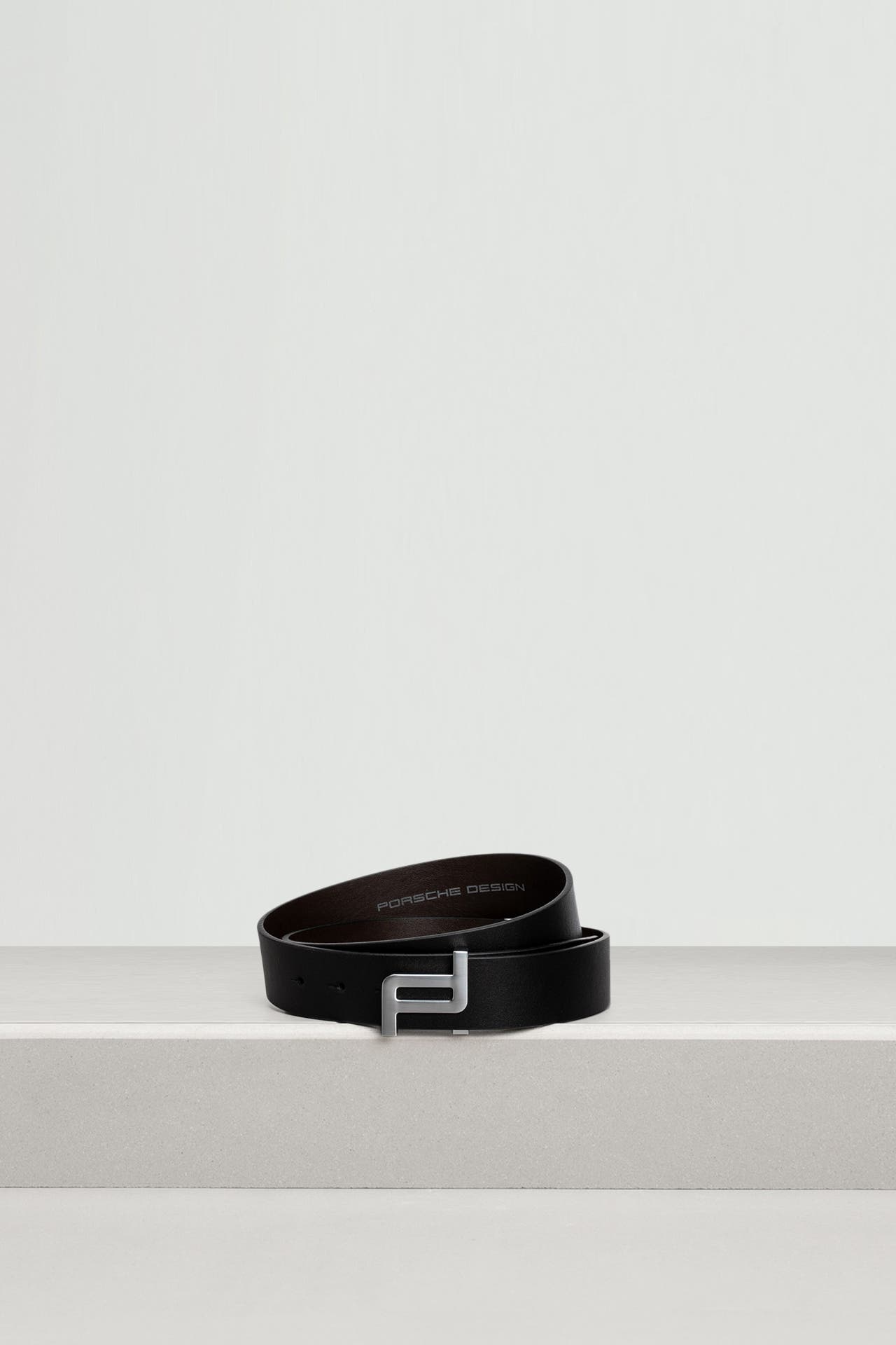PORSCHE DESIGN Ledergürtel schwarz, Bild 1