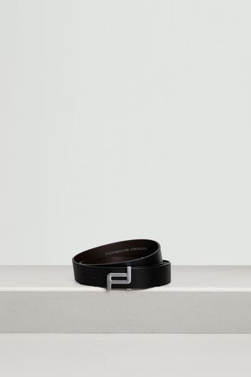PORSCHE DESIGN - Ledergürtel schwarz