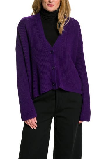 DRYKORN Strickjacke 'Zerdina' lila