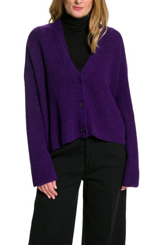 DRYKORN Strickjacke 'Zerdina' lila