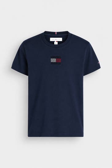 TOMMY HILFIGER T-Shirt nachtblau