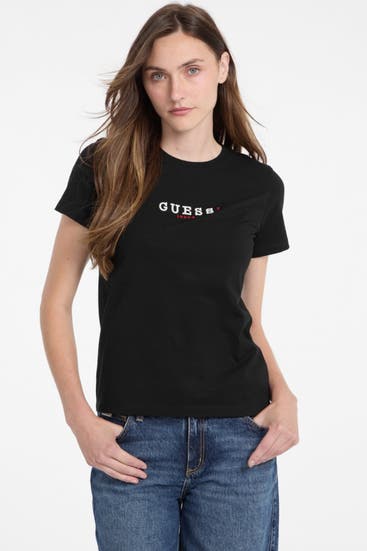 GUESS - T-Shirt schwarz