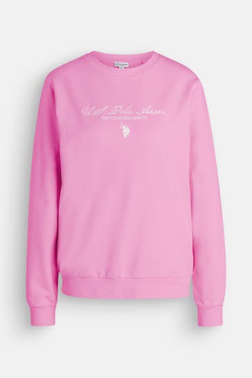 U.S. POLO ASSN. Sweatshirt pink