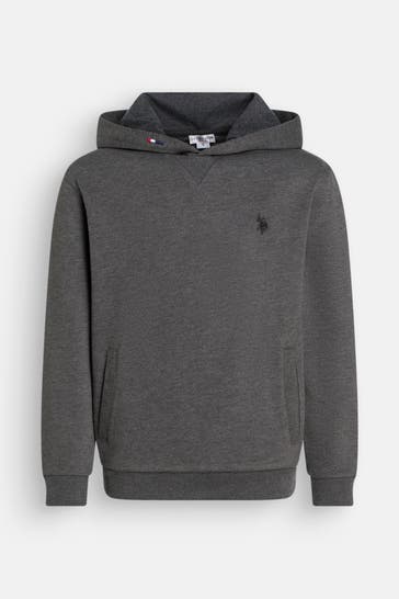 U.S. POLO ASSN. Hoodie dunkelgrau
