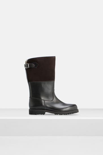 LUDWIG REITER Winterstiefel 'Maronibrater' dunkelbraun