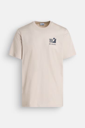 COLUMBIA T-Shirt 'Explorers Canyon' sand