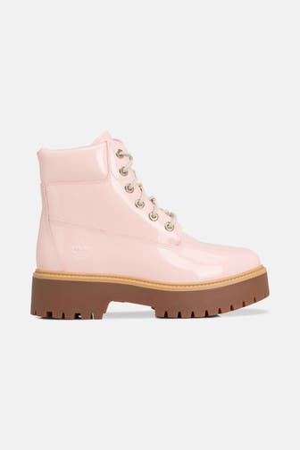 TIMBERLAND Schnürstiefeletten 'Stone Street' rosa