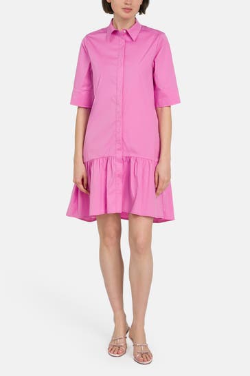 0039 ITALY Blusenkleid 'Marcia' pink