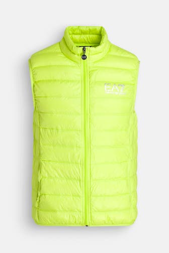 EA7 Daunenweste neongrün