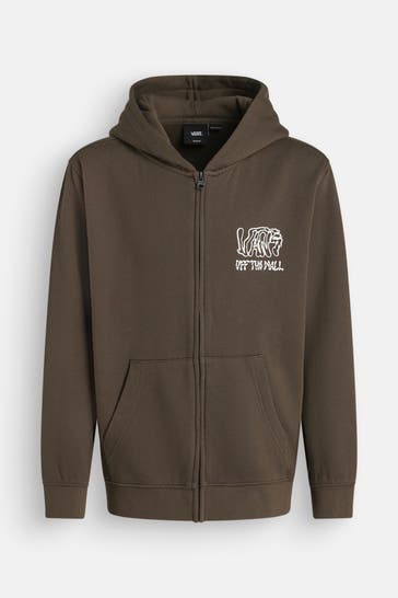 VANS Sweatjacke braun
