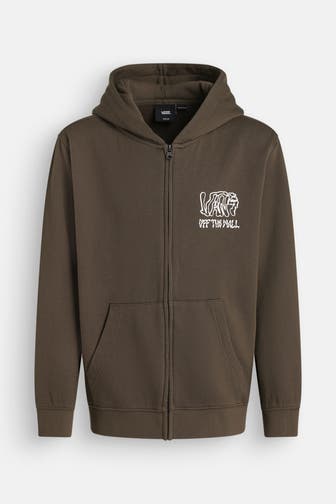 VANS Sweatjacke braun