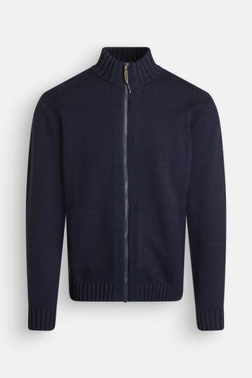 TOM TAILOR - Strickjacke schwarzblau
