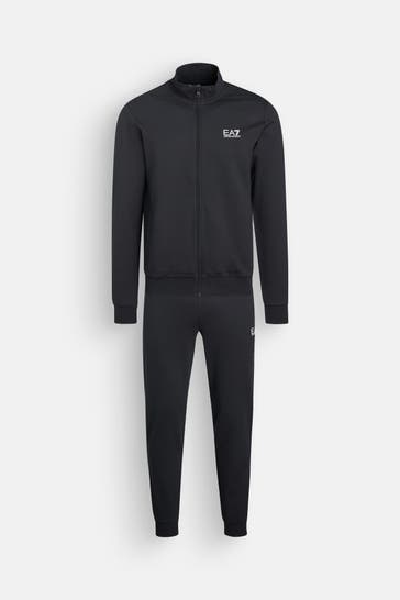 EA7 Set: Sweatshirt und Sweatpants nachtblau