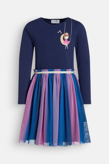 HAPPY GIRLS Jerseykleid mehrfarbig