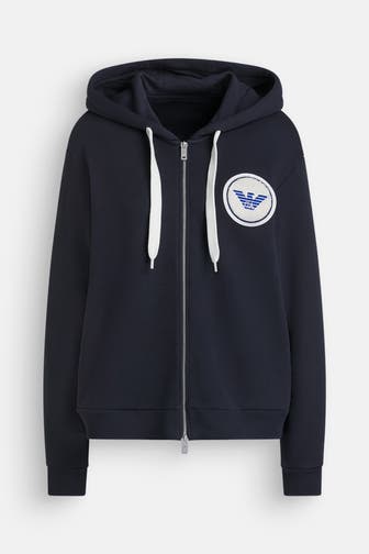 EMPORIO ARMANI Sweatjacke marineblau