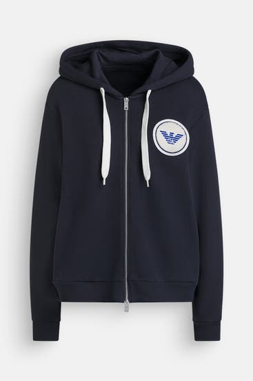 EMPORIO ARMANI - Sweatjacke marineblau