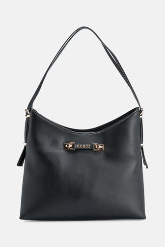 GUESS Handtasche 'Lefia' schwarz