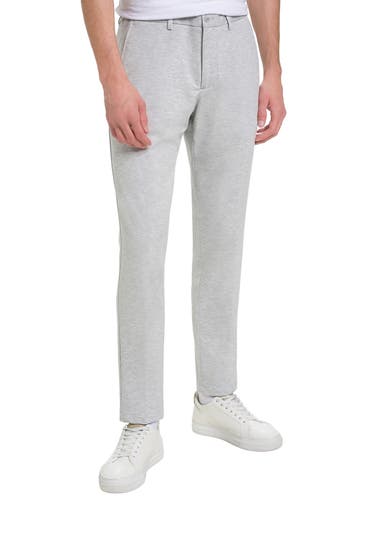 S.OLIVER - Stoffhose hellgrau meliert