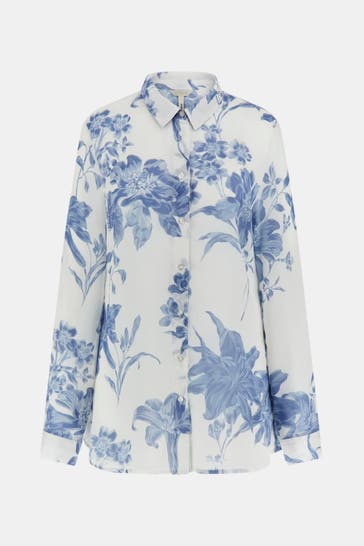 GUESS Casual-Bluse 'Clouis' floral