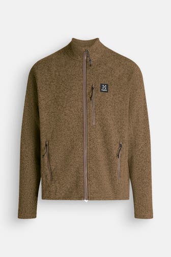 HAGLÖFS Strickjacke 'Risberg' braun