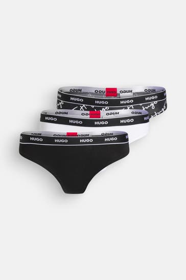 HUGO 3er-Pack Slips mehrfarbig