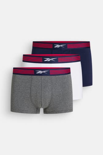 REEBOK 3er-Pack Boxer Trunks mehrfarbig