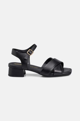 CLARKS Sandaletten 'Serina Cross' schwarz