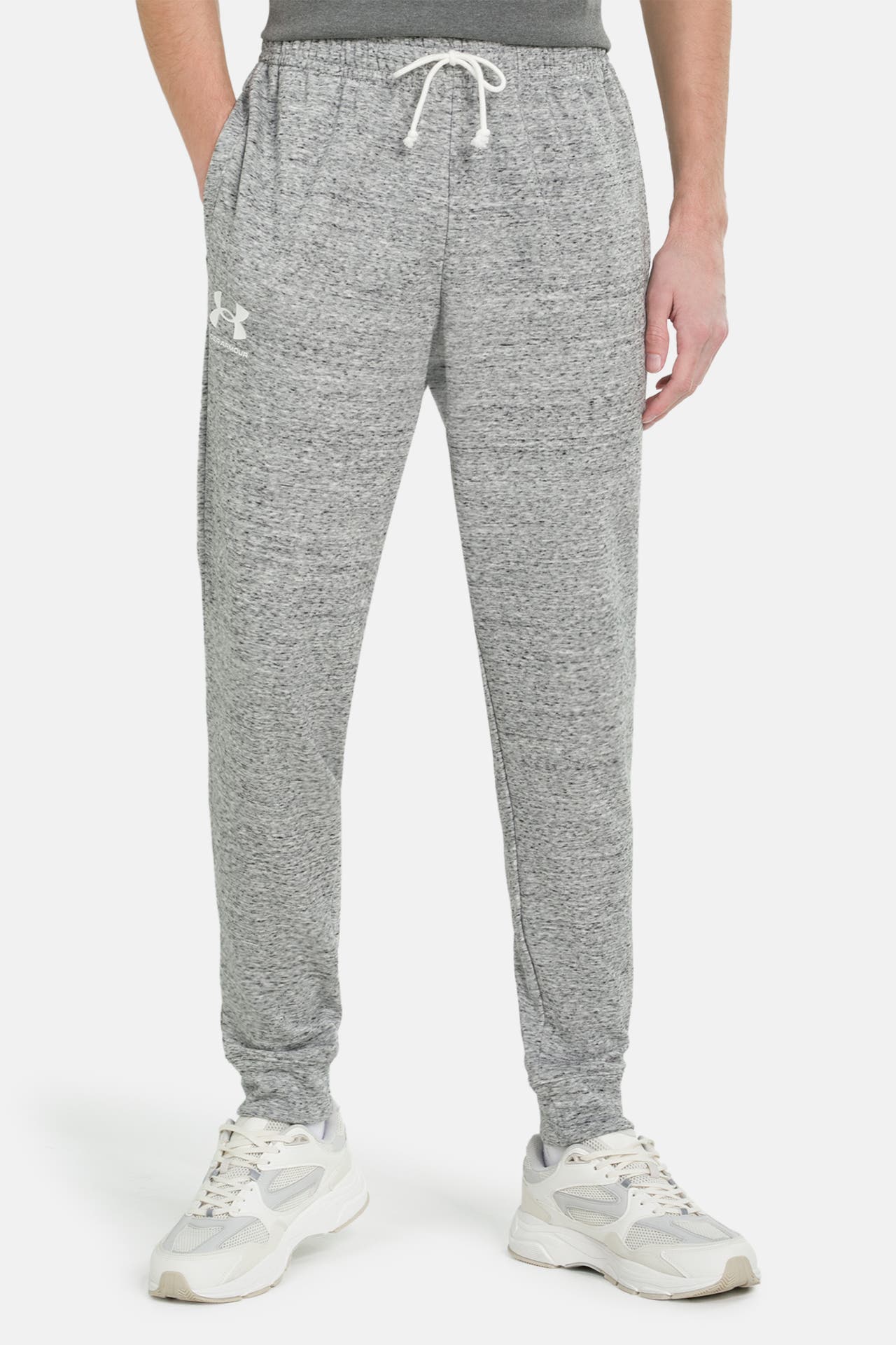 UNDER ARMOUR Sweatpants hellgrau meliert, Bild 1