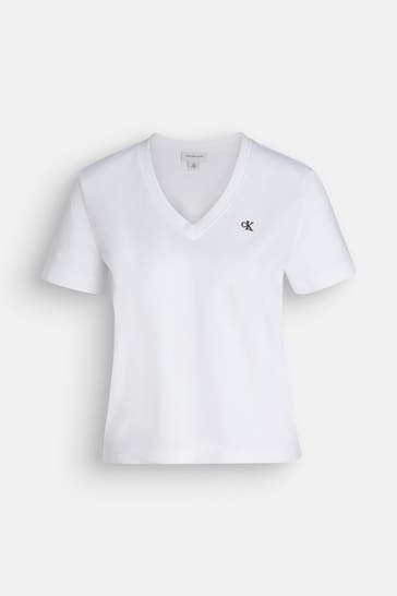 CALVIN KLEIN T-Shirt weiß