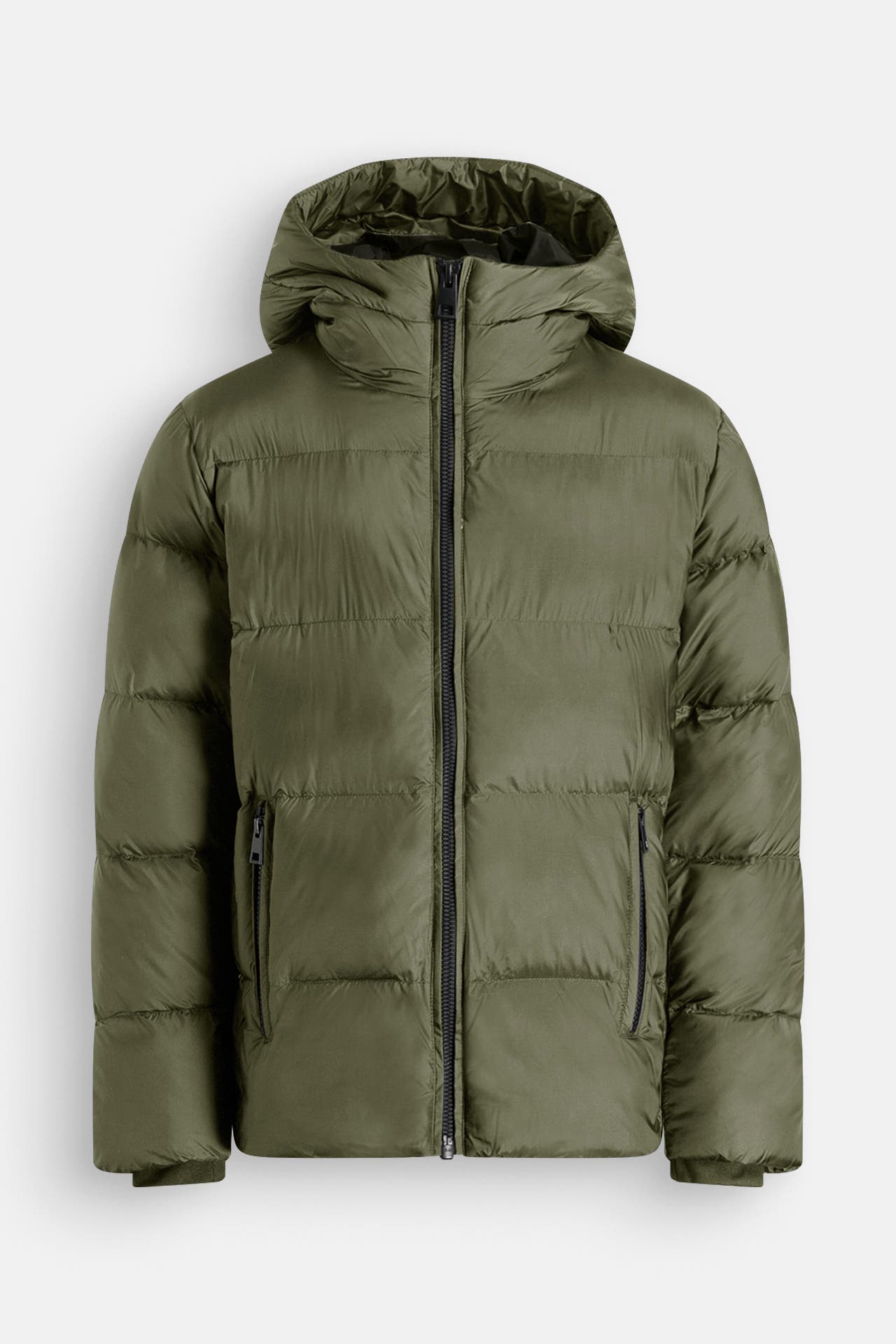 BOMBOOGIE Steppjacke dunkelgrün, Bild 1