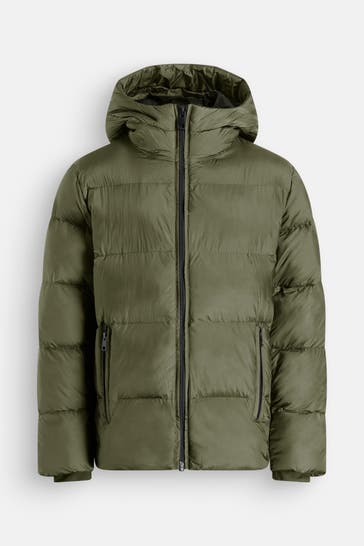 BOMBOOGIE Steppjacke dunkelgrün