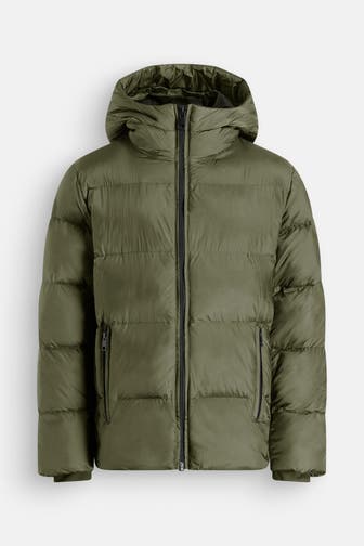 BOMBOOGIE Steppjacke dunkelgrün