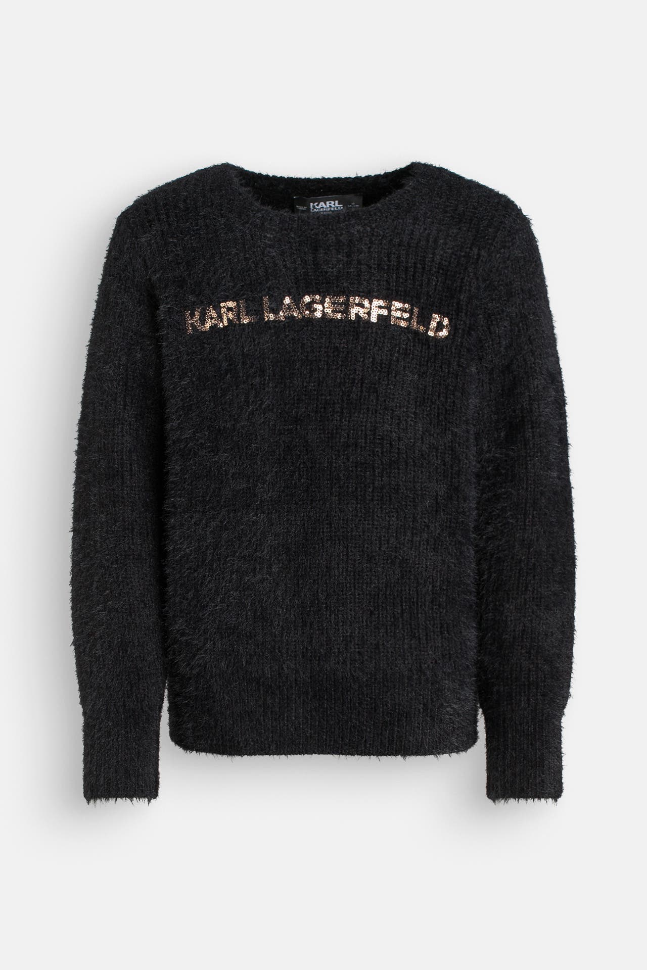 KARL LAGERFELD Strickpullover schwarz, Bild 1