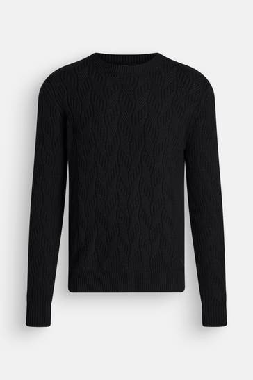 GUESS Strickpullover schwarz