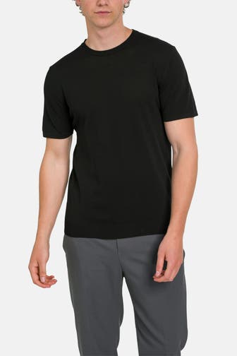 DANIELE FIESOLI Strickshirt schwarz