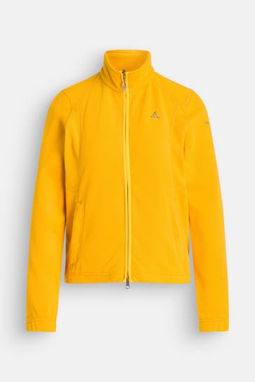 SCHÖFFEL Fleecejacke hellorange