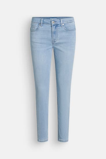 7 FOR ALL MANKIND - Jeans hellblau skinny ankle