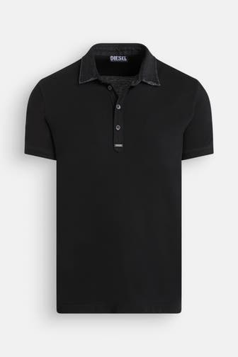 DIESEL Polo-Shirt schwarz