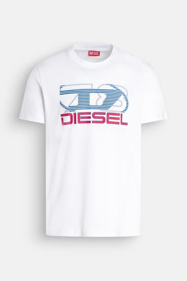 DIESEL - T-Shirt weiß