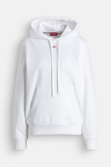 DIESEL Hoodie 'Felpa' weiß