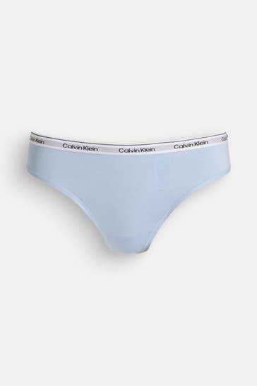 CK UNDERWEAR String eisblau